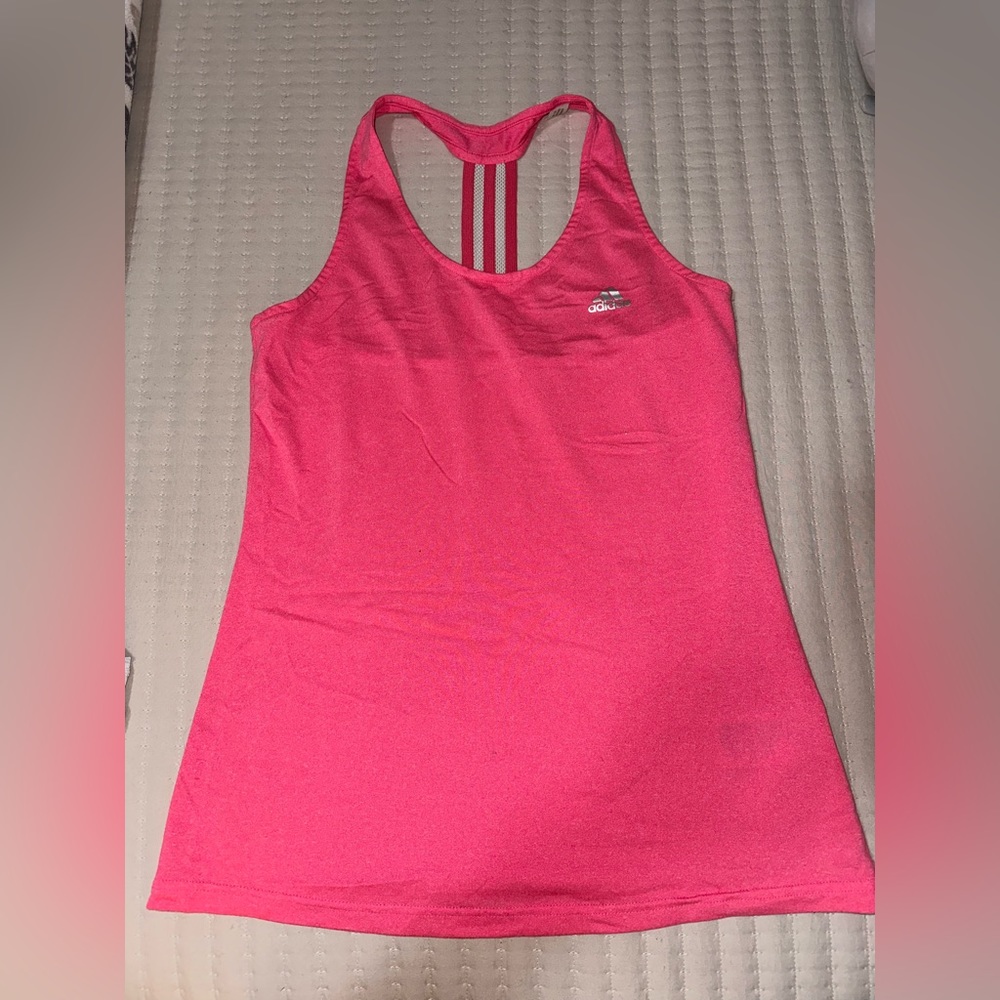 Cute pink women workout top